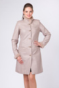 Женское кожаное пальто из натуральной кожи с воротником, отделка норка 0901574-5