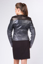 Женская кожаная куртка из натуральной кожи без воротника 0901576-2
