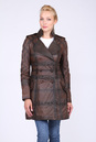 Женская кожаная куртка из натуральной кожи с воротником 0901579-4