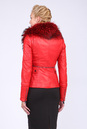 Женская кожаная куртка из натуральной кожи с воротником, отделка енот 0901583-5