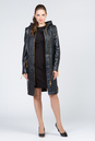 Женское кожаное пальто из натуральной кожи с капюшоном 0901584-3