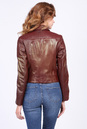 Женская кожаная куртка из натуральной кожи с воротником 0901594-4