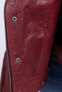 Женская кожаная куртка из натуральной кожи с воротником 0901598-3