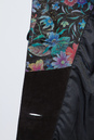 Женская кожаная куртка из натуральной замши с воротником 0901605-4