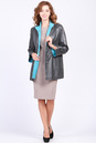 Женское кожаное пальто из натуральной кожи с воротником 0901611-3