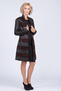 Женское кожаное пальто из натуральной кожи с воротником 0901622-2