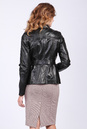 Женская кожаная куртка из натуральной кожи с воротником 0901633-4