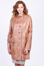 Женское кожаное пальто из натуральной кожи с воротником 0901648