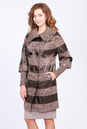 Женское кожаное пальто из натуральной кожи с воротником 0901650
