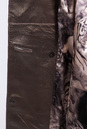 Женское кожаное пальто из натуральной кожи с воротником 0901650-3