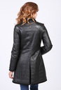 Женское кожаное пальто из натуральной кожи с воротником 0901656-2