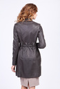 Женское кожаное пальто из натуральной кожи с воротником 0901661-2