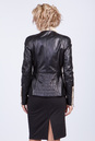 Женская кожаная куртка из натуральной кожи с воротником 0901781-2