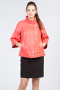 Женская кожаная куртка из натуральной кожи с воротником 0901786