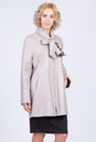 Женское кожаное пальто из натуральной кожи с воротником 0901787