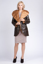 Женская кожаная куртка из натуральной кожи с капюшоном 0901807-3