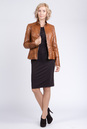 Женская кожаная куртка из натуральной кожи с воротником 0901818-3