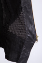 Женская кожаная куртка из натуральной кожи без воротника 0901822-3