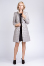 Женское кожаное пальто из натуральной кожи с воротником, отделка норка 0901824-3