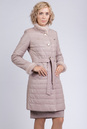 Женское кожаное пальто из натуральной кожи с воротником, отделка норка 0901825