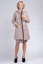Женское кожаное пальто из натуральной кожи с воротником, отделка норка 0901825-3