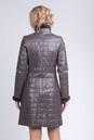 Женское кожаное пальто из натуральной кожи с воротником, отделка норка 0901827-2