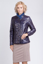 Женская кожаная куртка из натуральной кожи с воротником, отделка норка 0901831