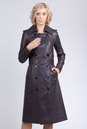 Женское кожаное пальто из натуральной кожи с воротником 0901836