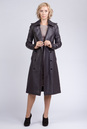 Женское кожаное пальто из натуральной кожи с воротником 0901836-2