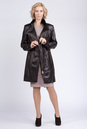 Женская кожаная куртка из натуральной кожи с воротником, отделка норка 0901842-2