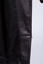 Женская кожаная куртка из натуральной кожи с воротником, отделка норка 0901842-3