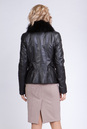 Женская кожаная куртка из натуральной кожи с воротником, отделка енот 0901844-4