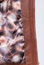 Женская кожаная куртка из натуральной кожи с капюшоном, отделка лиса 0901847-2
