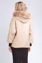 Женская кожаная куртка из натуральной кожи с капюшоном, отделка енот 0901851-5