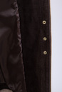 Женская кожаная куртка из натуральной кожи с воротником, отделка песец 0901862-4