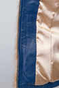 Женская кожаная куртка из натуральной кожи с капюшоном, отделка енот 0901874-2