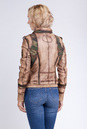 Женская кожаная куртка из натуральной кожи с воротником 0901881-3