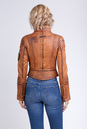 Женская кожаная куртка из натуральной кожи с воротником 0901891-2