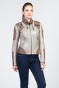 Женская кожаная куртка из натуральной кожи с воротником 0901894