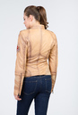 Женская кожаная куртка из натуральной кожи с воротником 0901901-2