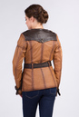 Женская кожаная куртка из натуральной кожи без воротника 0901910-2