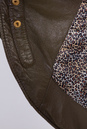 Женская кожаная куртка из натуральной кожи с воротником 0901912-3