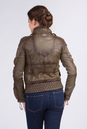 Женская кожаная куртка из натуральной кожи с воротником 0901914-4