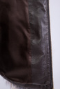 Женская кожаная куртка из натуральной кожи с воротником, отделка лиса 0902104-4