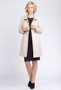 Женское кожаное пальто из натуральной кожи с воротником, отделка лиса 0902105-5