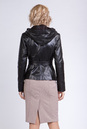 Женская кожаная куртка из натуральной кожи с капюшоном 0902122-4