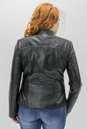 Женская кожаная куртка из натуральной кожи с воротником 0902124-4