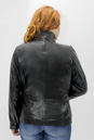 Женская кожаная куртка из натуральной кожи с воротником 0902142-4