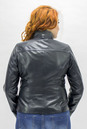 Женская кожаная куртка из натуральной кожи с воротником 0902144-4