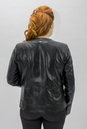 Женская кожаная куртка из натуральной кожи без воротника 0902145-4